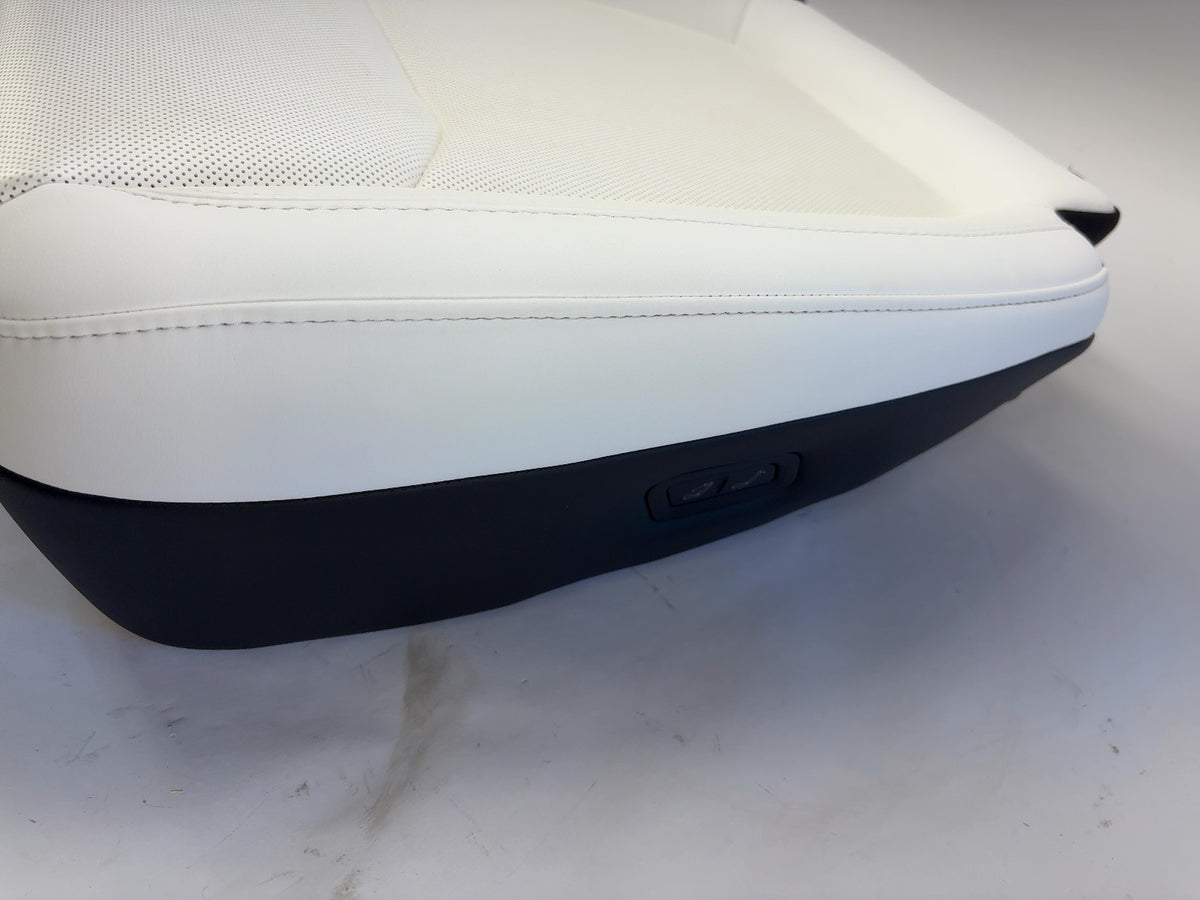 2026 Tesla Model Y Juniper Second Row Lower Cushion White 1939870-TW-C