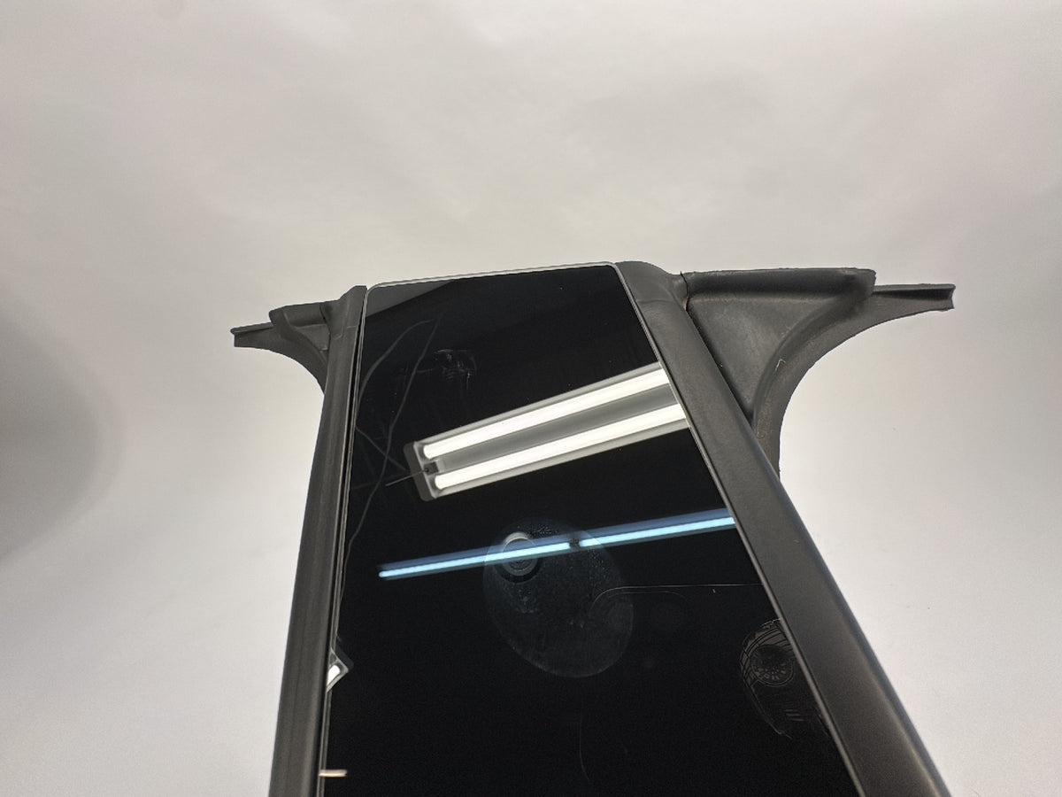 2021 Tesla Model Y B Pillar Glass W Camera Right 1506886-00-G