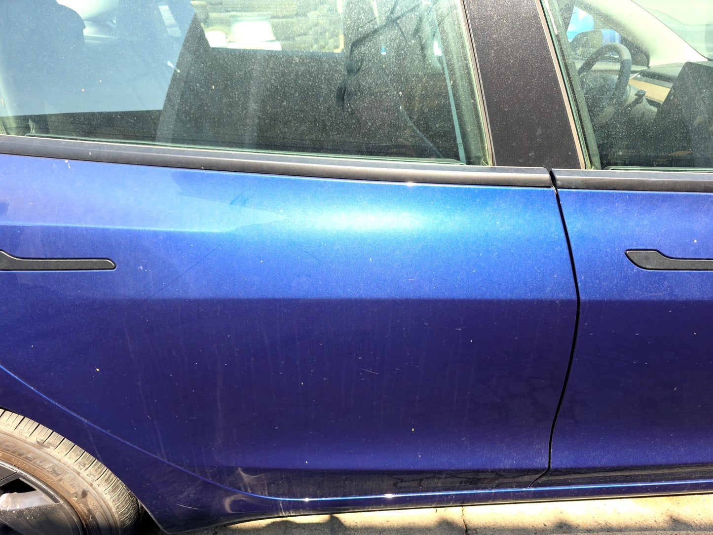 2021-2023 Tesla Model 3 Rear Right Door Assembly No Door Trim 1081440-E1-C