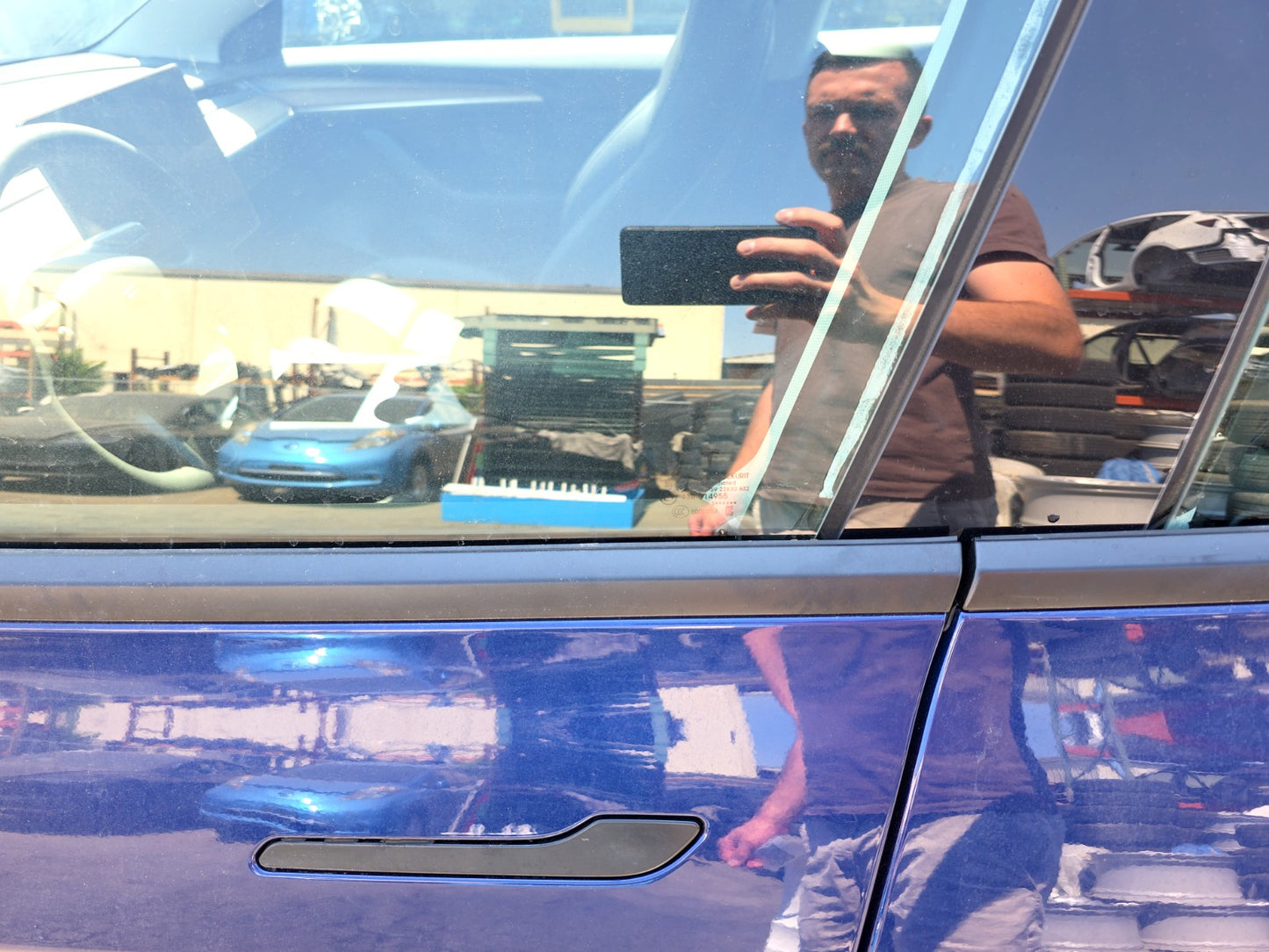 2021-2024 Tesla Model 3 Front Left Door Glass Laminated 1568570-00-C