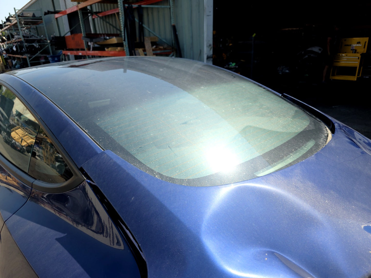 2023 Tesla Model 3 Back Glass 1472925-00-E