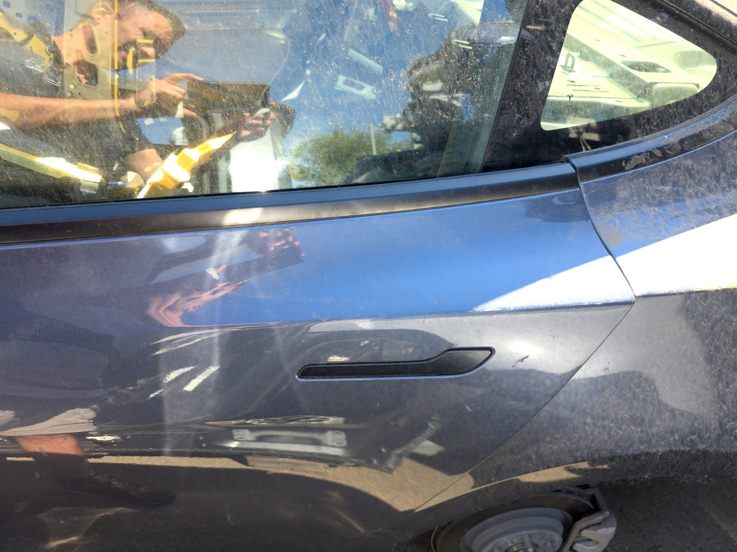2021-2023 Tesla Model 3 Rear Left Door Shell 1081441-E0-C