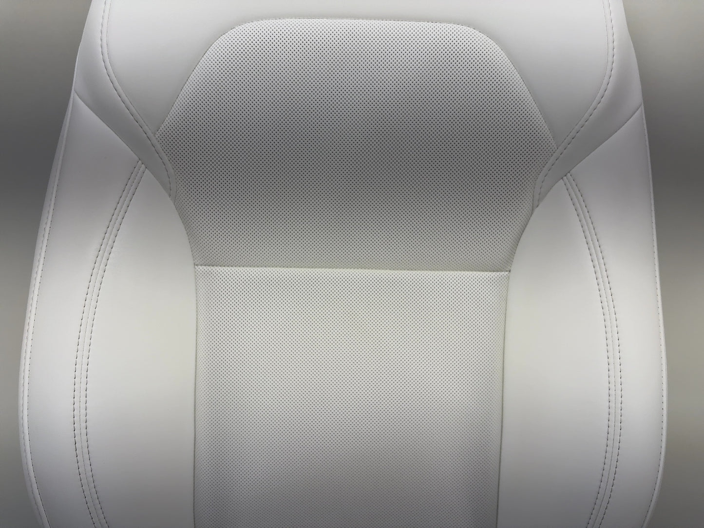 2025 Tesla Model Y Juniper Driver Seat Upper Cushion White 2048706-02-C