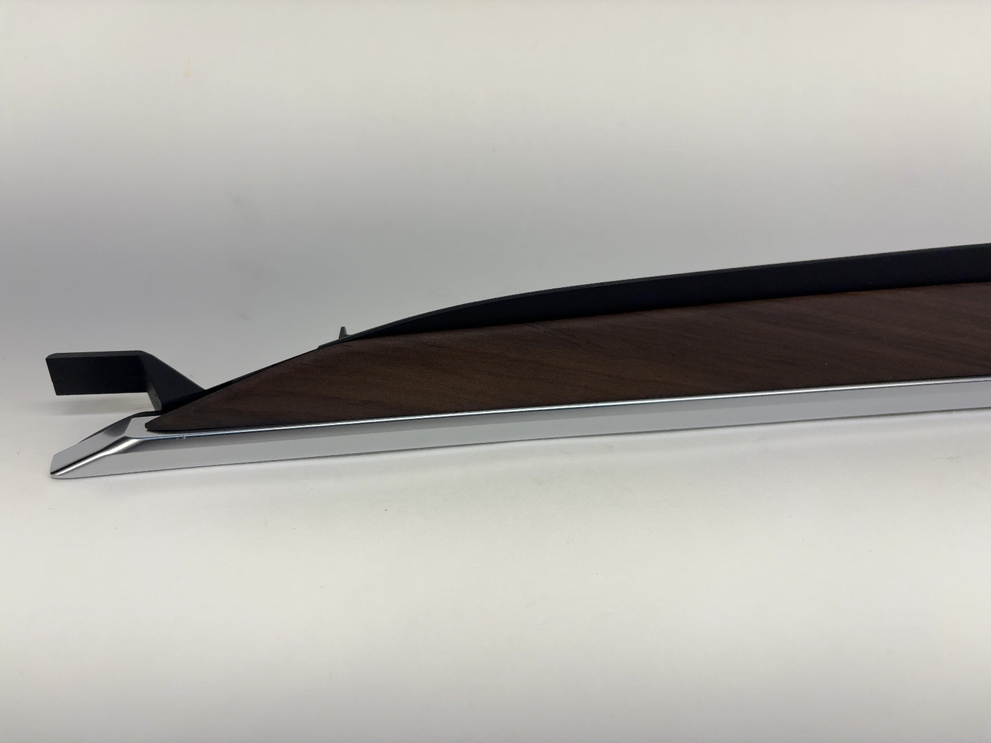 2023 Tesla Model S Front Left Door Panel Trim Walnut 1564273-01-E
