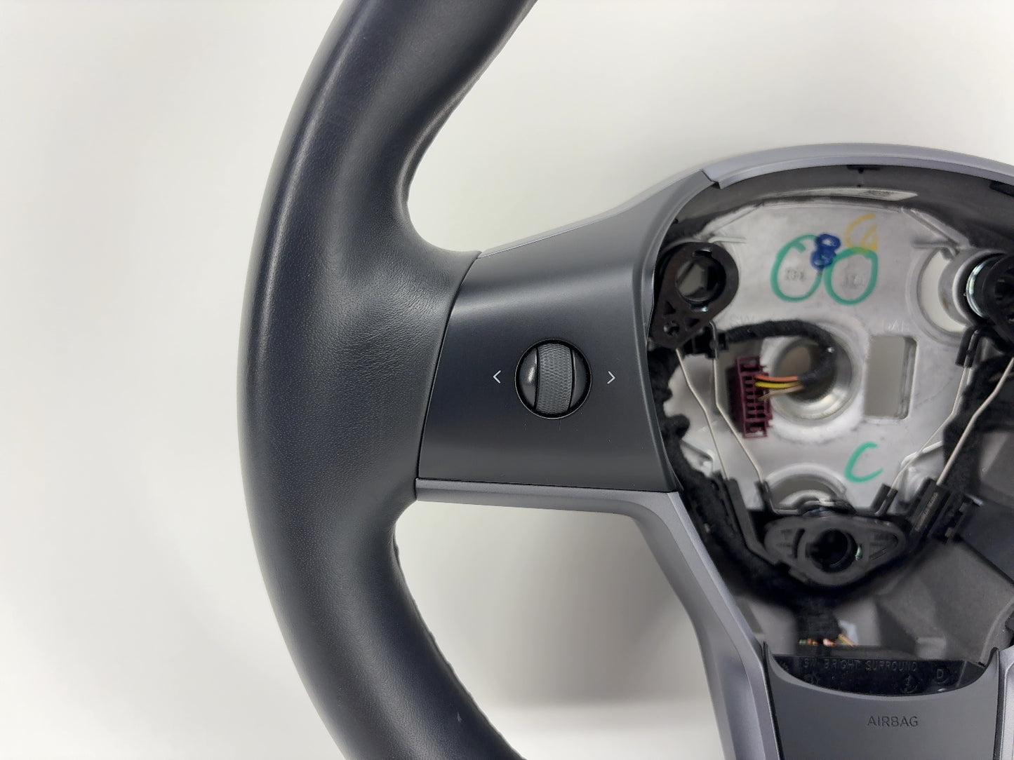 2018 Tesla Model 3 Steering Wheel 1105324-89-E