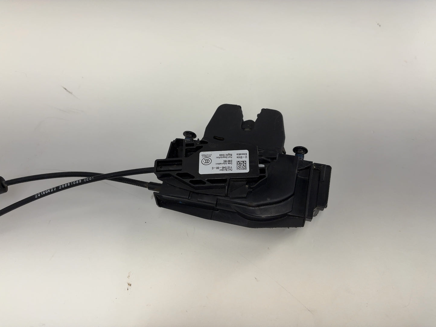 2020 Tesla Model X Rear Right Door Latch 1127340-00-C