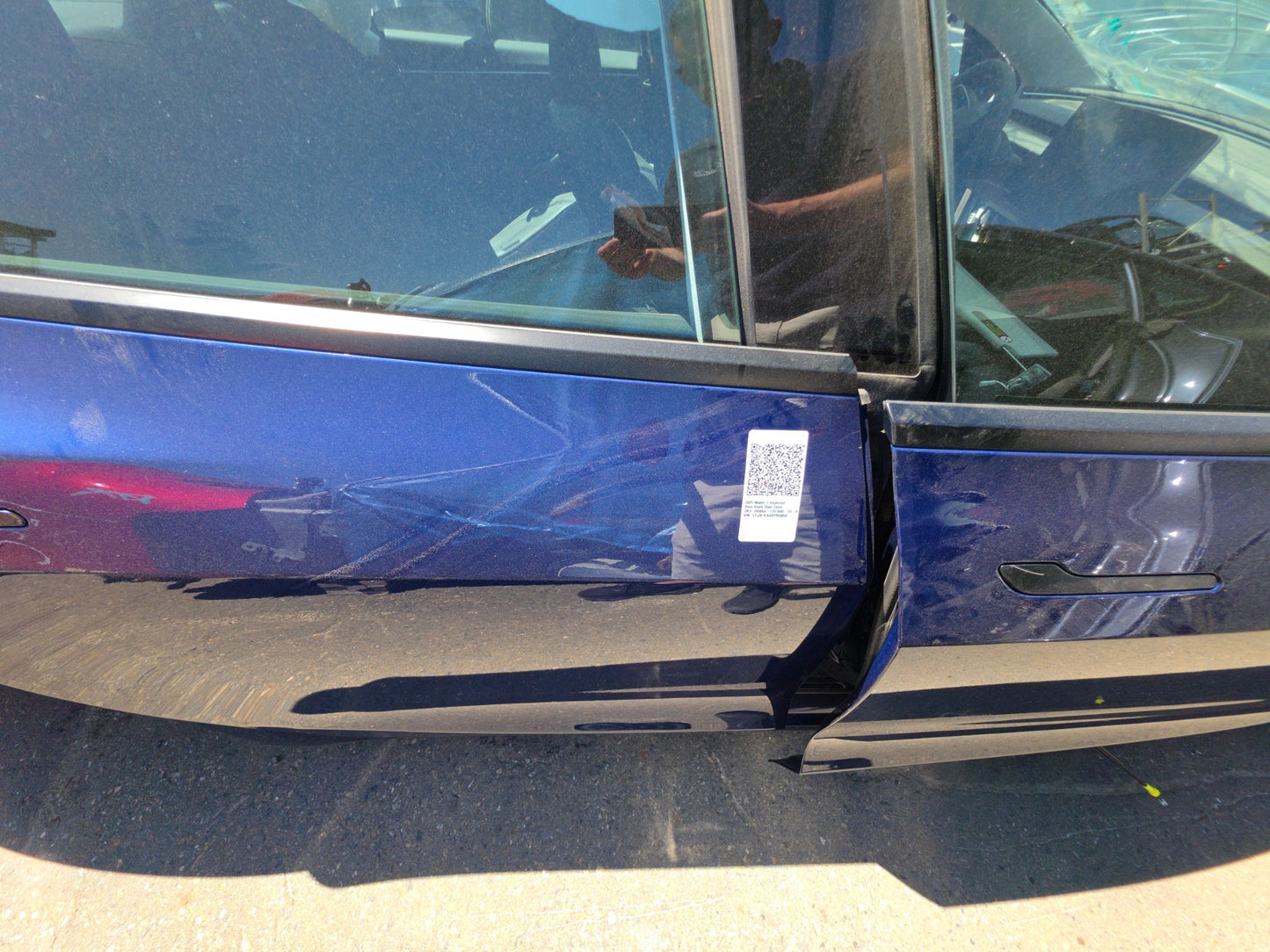 2024-2026 Tesla Model 3 Highland Rear Right Door Shell 1751848-E0-A