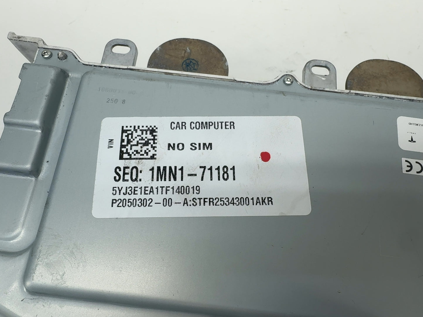 2025-2026 Tesla Model 3 Highland Car Computer With Vc Left Controller 2001418-00-F