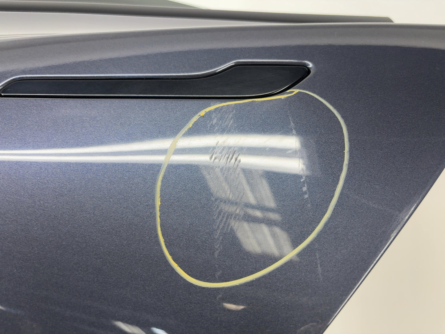 2018-2023 Tesla Model 3 Rear Left Door Assembly No Door Trim 1081441-E0-C