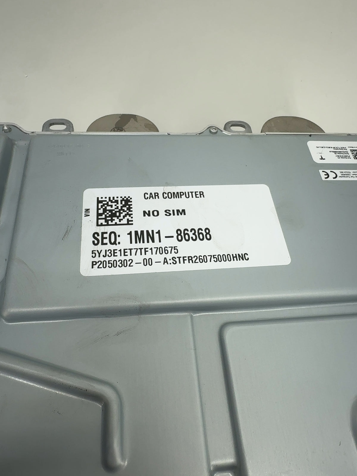 2025-2026 Tesla Model 3 Highland Car Computer With Vc Left Controller 2050302-00-A