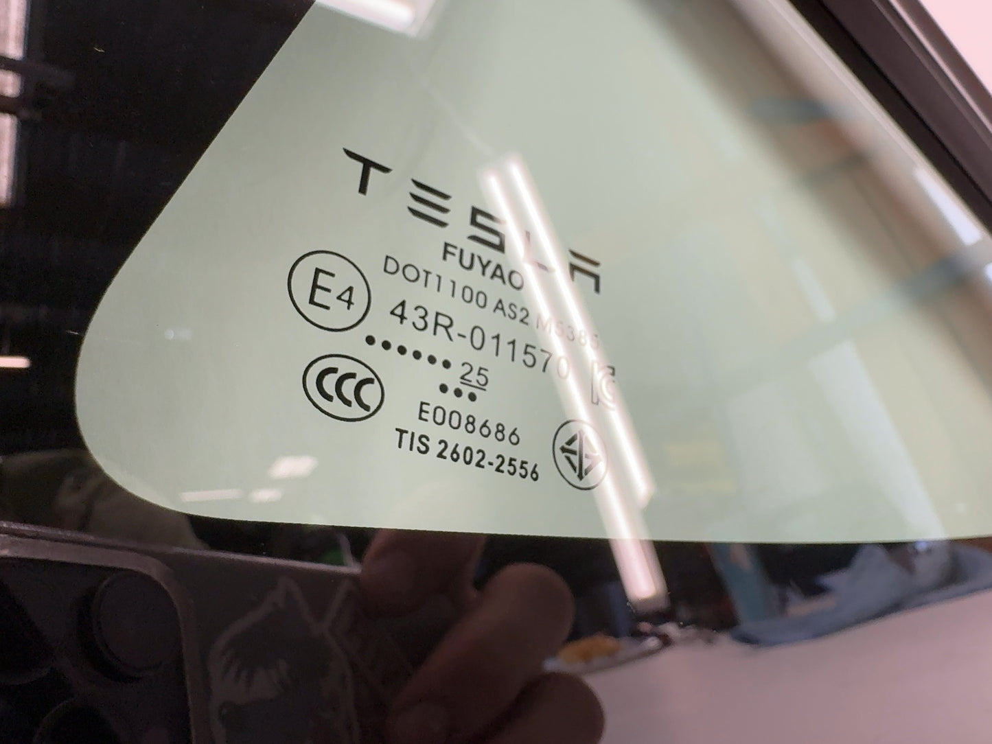 2025-2026 Tesla Model 3 Highland Left Quarter Glass 1915483-20-C