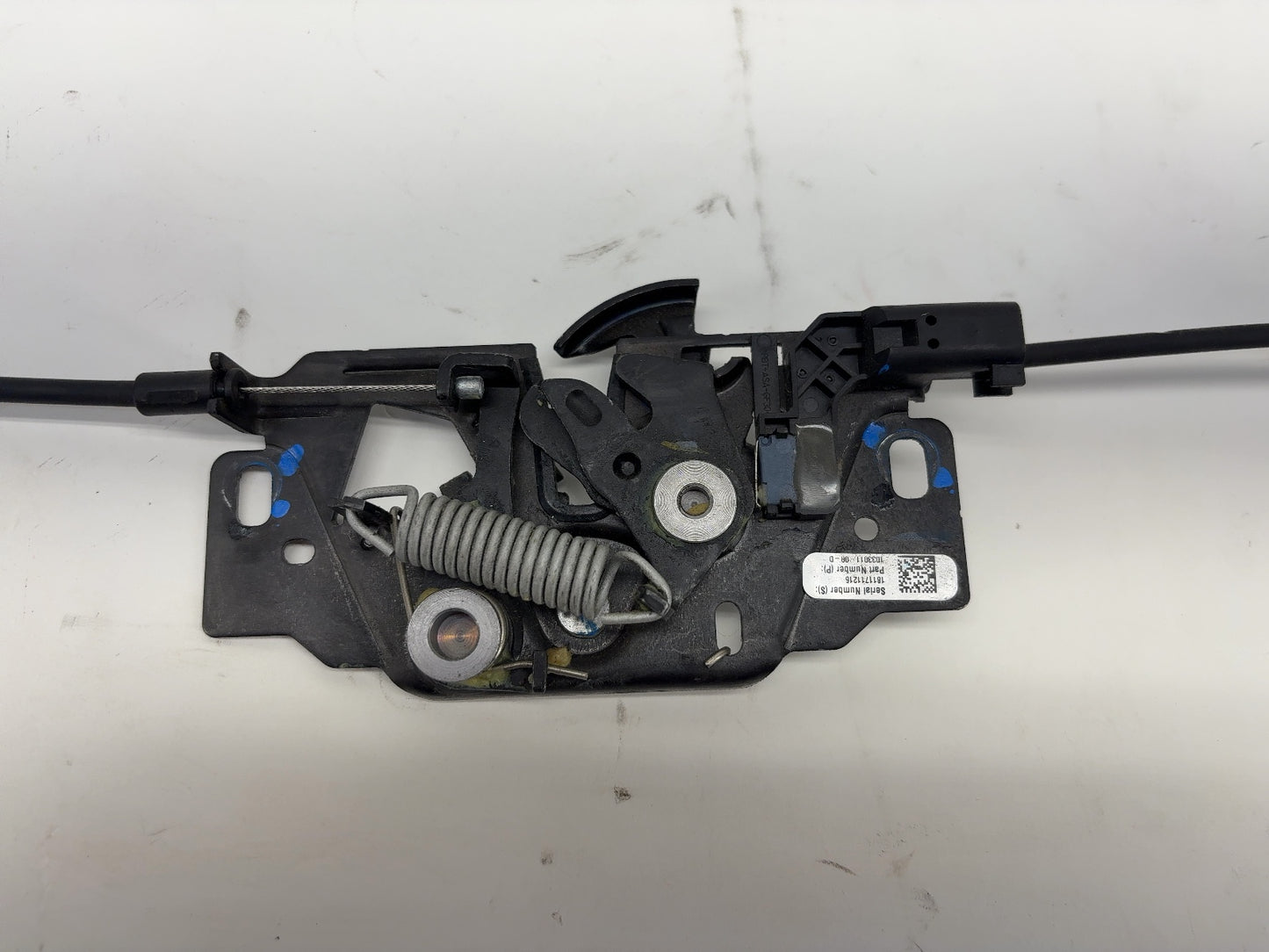 2018 Tesla Model 3 Hood Latch With Actuators 1033011-00-D