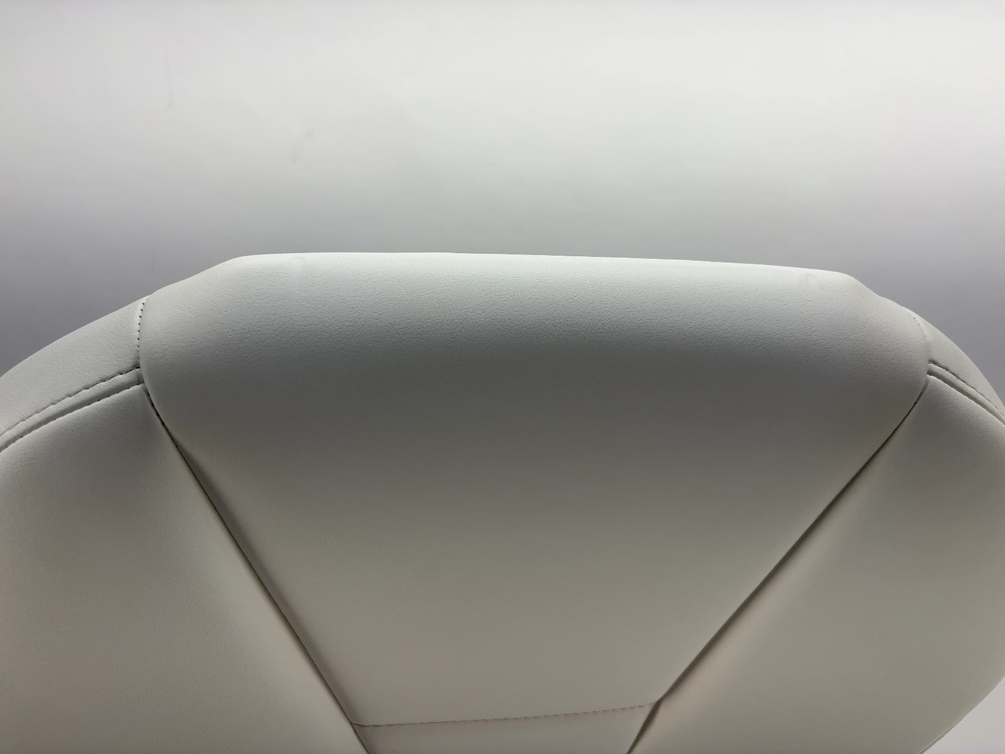 2018 Tesla Model X Front Left Upper Seat Cushion White 1072751-00-D