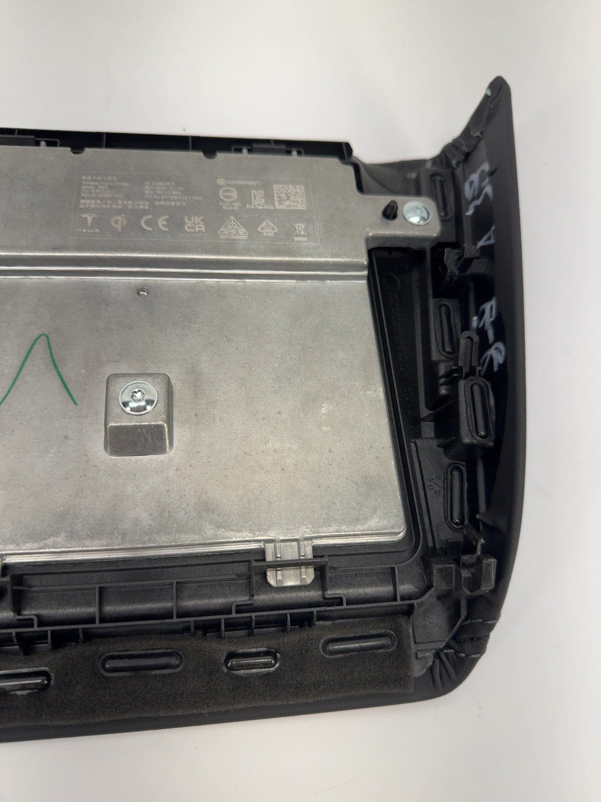 2024-2026 Tesla Model 3 Highland Wireless Charging Module & Pad 1761810-00-D