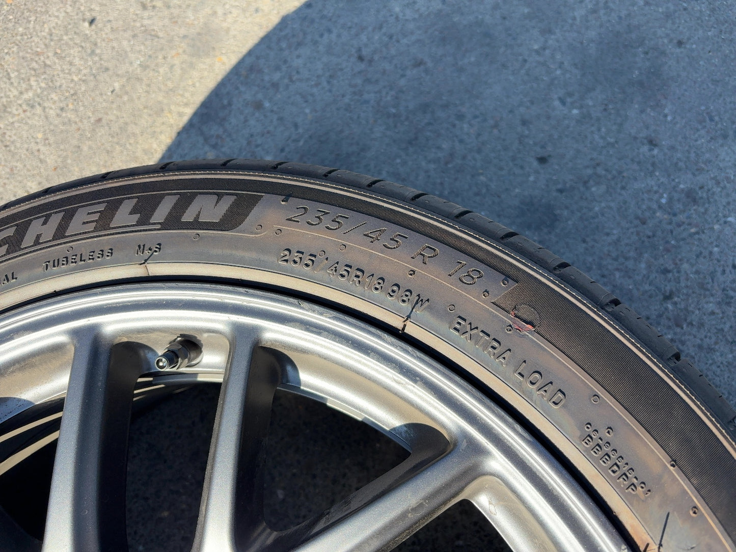 2024-2026 Tesla Model 3 Highland Michelin- Primacy A/s 235/45r18 Wheel 1344246-00-A