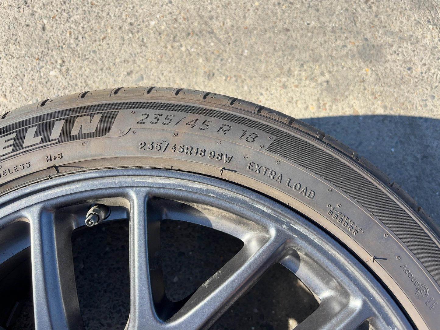 2024-2026 Tesla Model 3 Highland Michelin- Primacy A/s 235/45r18 Wheel 1344246-00-A