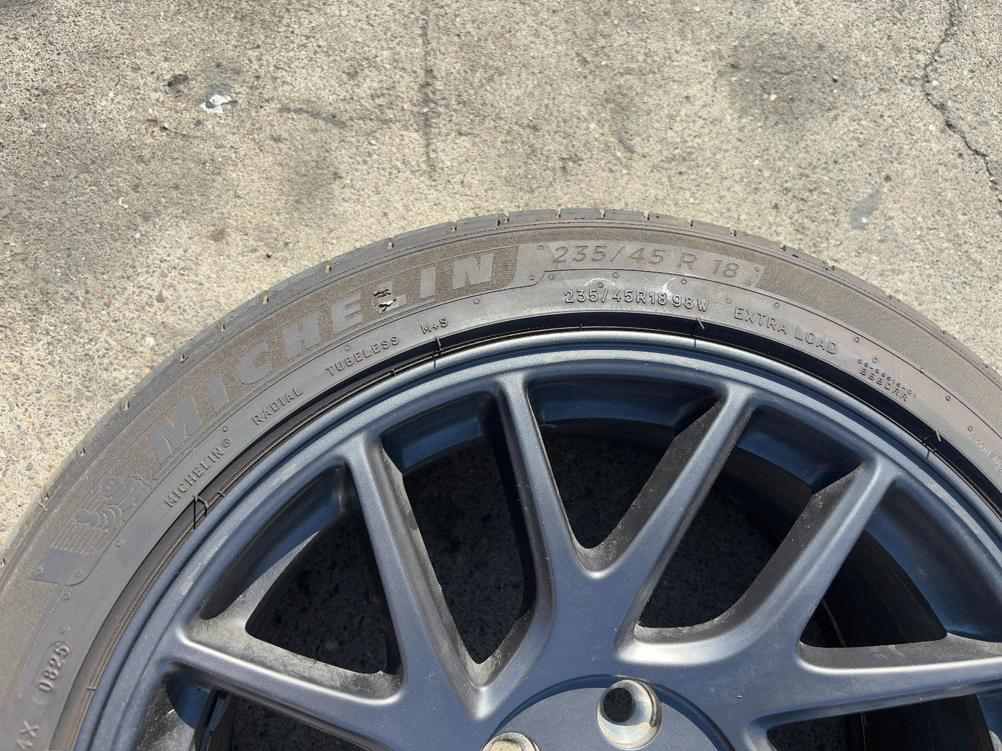 2024-2026 Tesla Model 3 Highland Michelin- Primacy A/s 235/45r18 Wheel 1344246-00-A