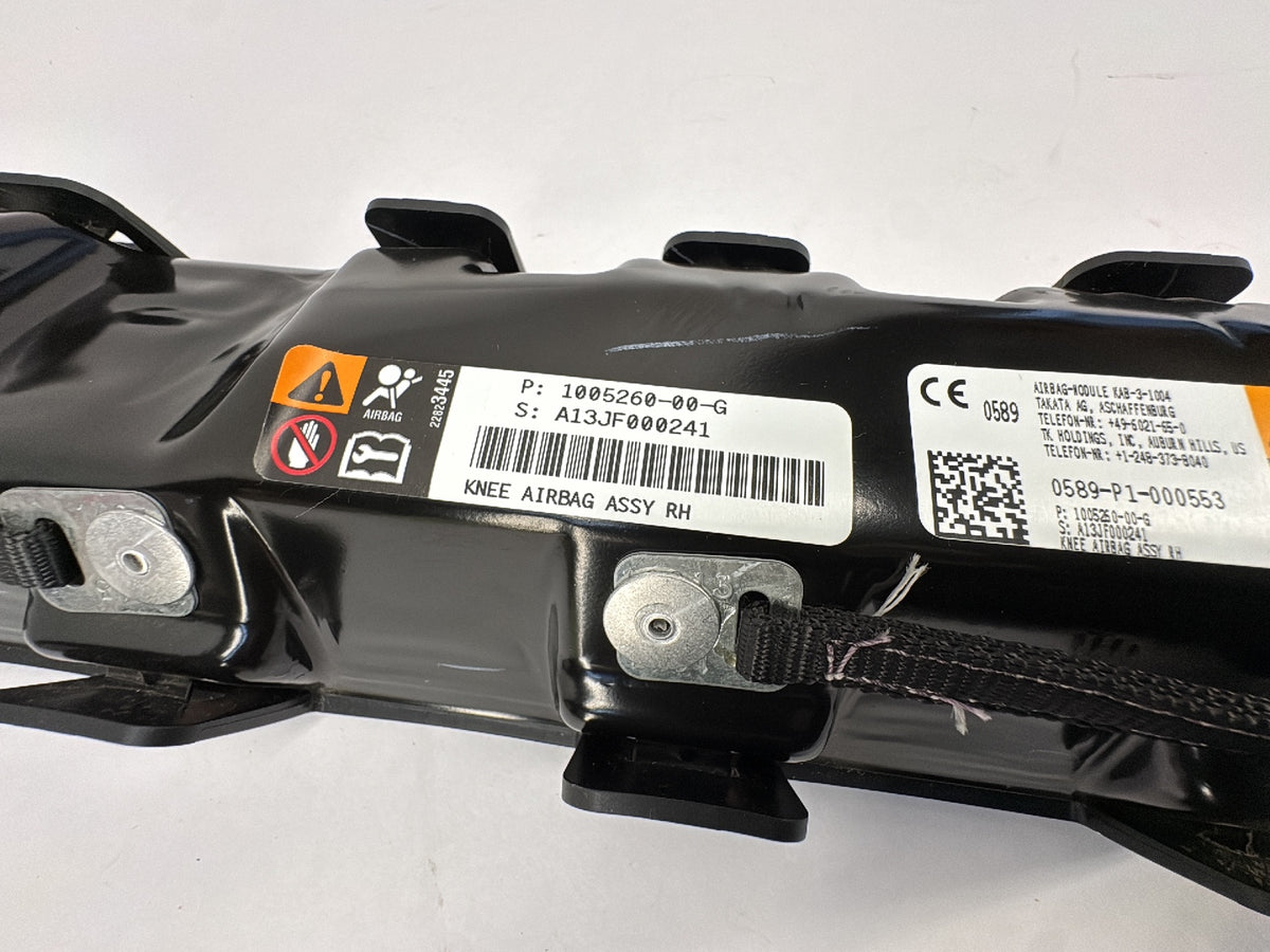 2013 Tesla Model S Front Passenger Airbag 1005256-00-G