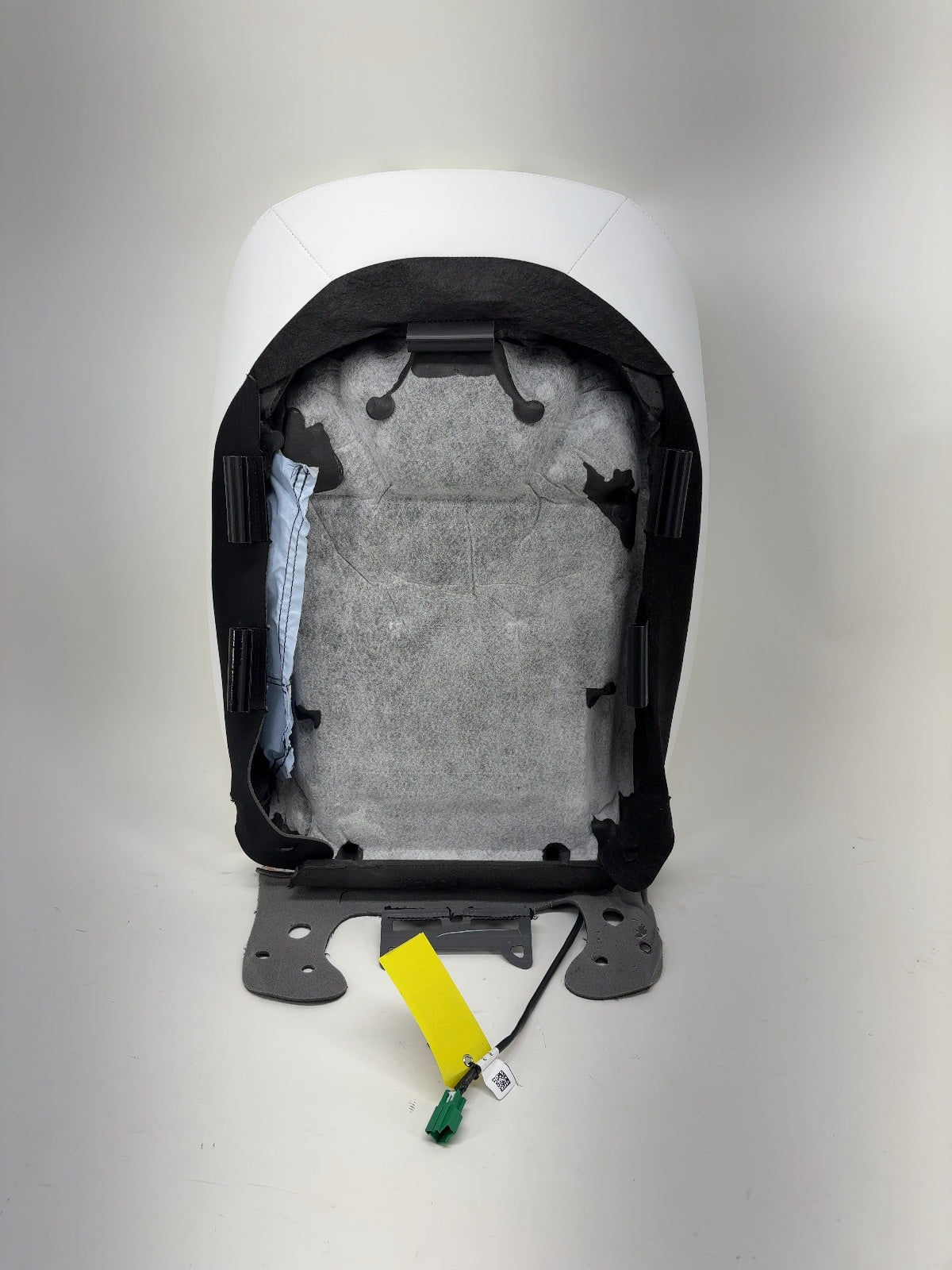 2022 Tesla Model 3 Front First Row Seatback Trim Left White 1452890-02-D
