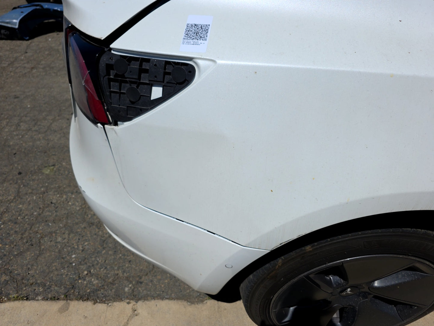 2021-2023 Tesla Model 3 Right Quarter Panel Cut 1073678-S0-B