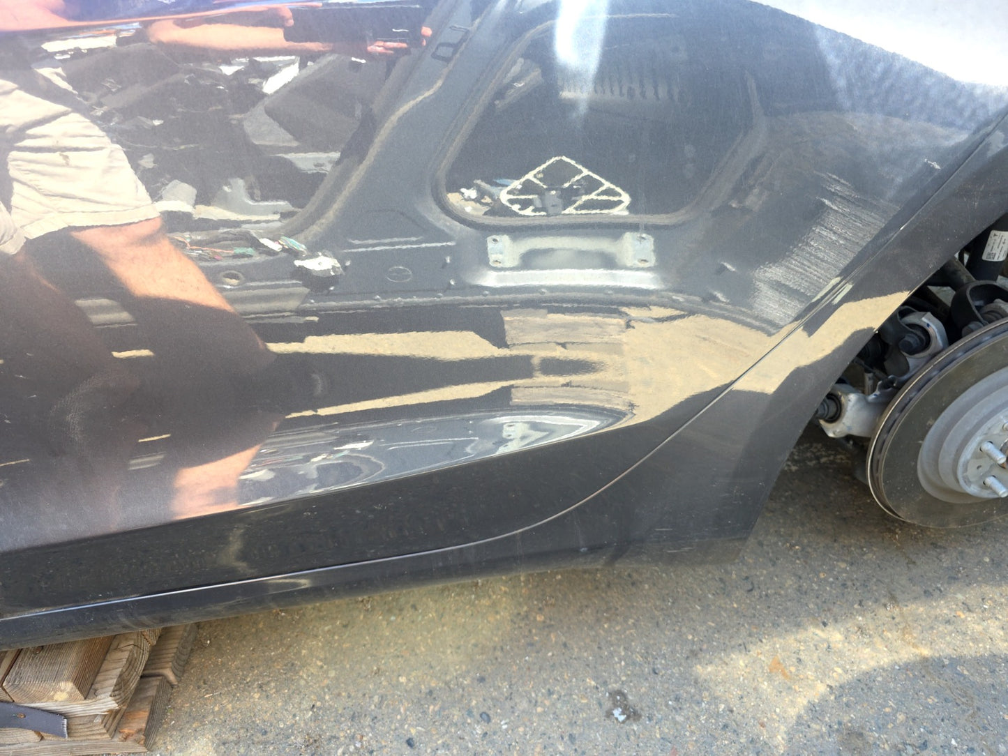 2021-2023 Tesla Model 3 Rear Left Door Shell 1081441-E0-C