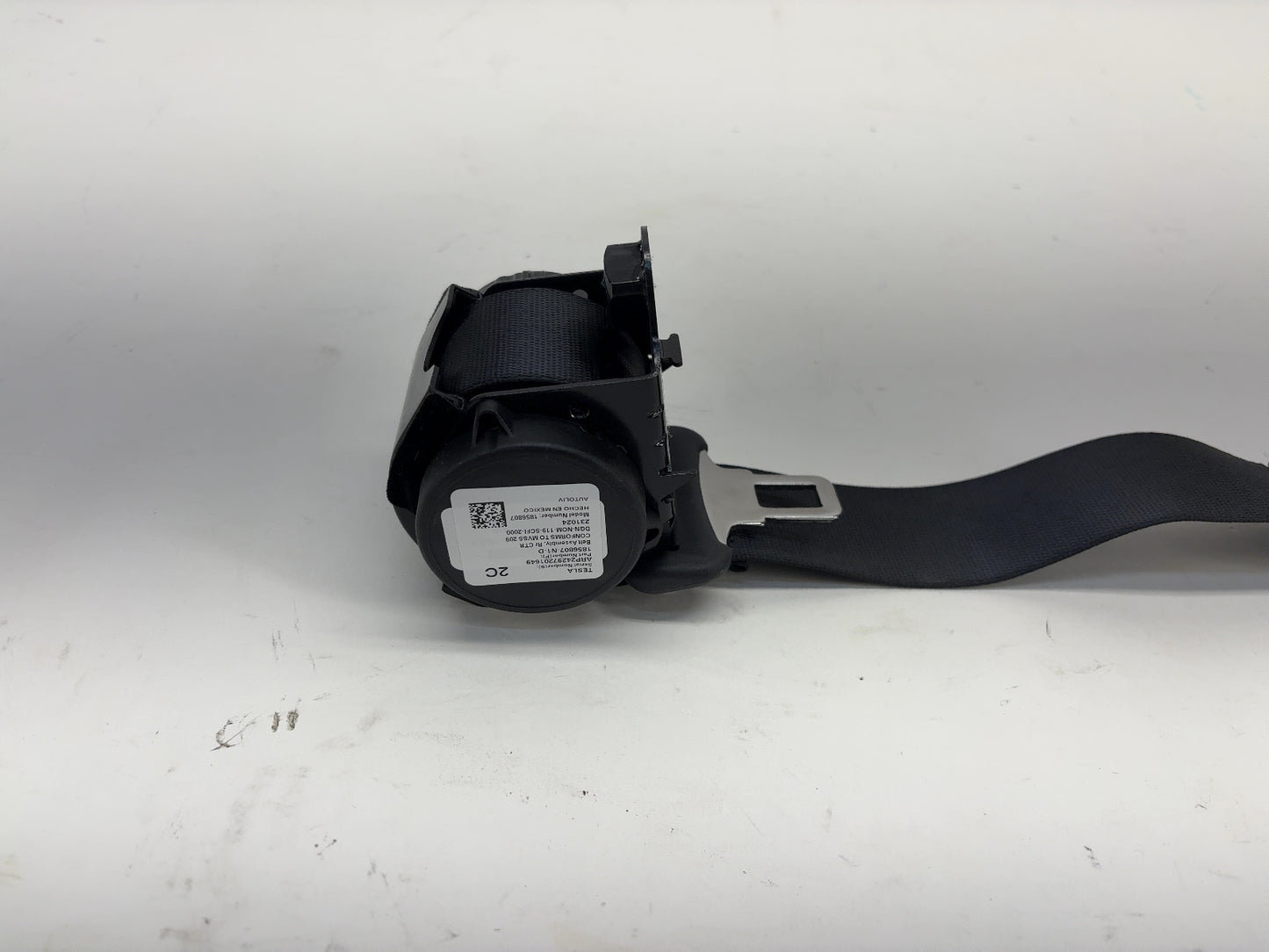 2024 Tesla Model 3 Highland Second Row Center Seat Belt Retractor 1856807-N1-D