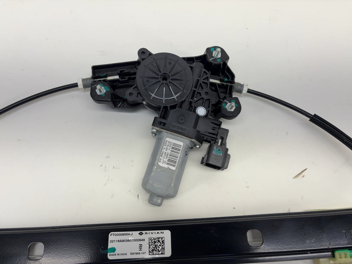 2023 Rivian R1T Rear Right Window Regulator PT00009554-J