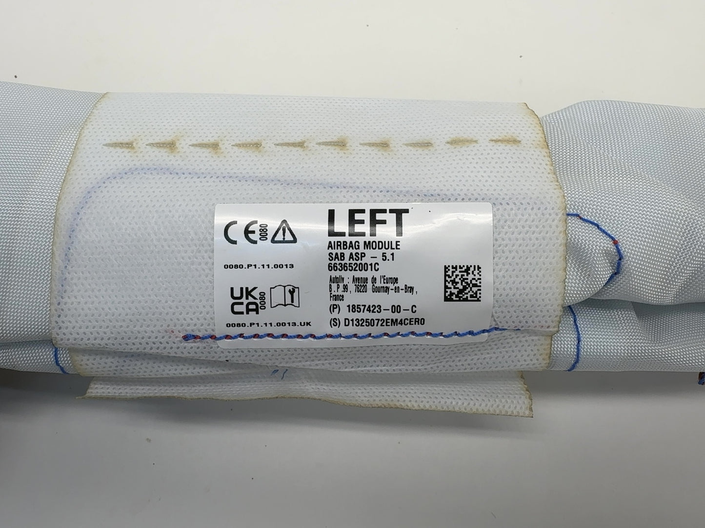 2025 Tesla Model 3 Highland Left Seat Airbag 1857423-00-C