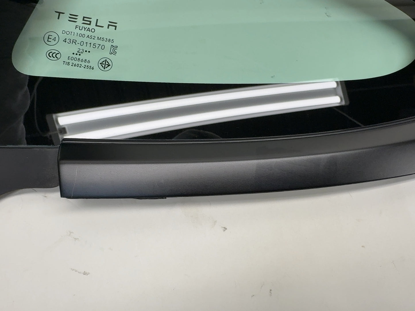 2024-2025 Tesla Model 3 Highland Rear Quarter Glass Left Black 1915483-21-C