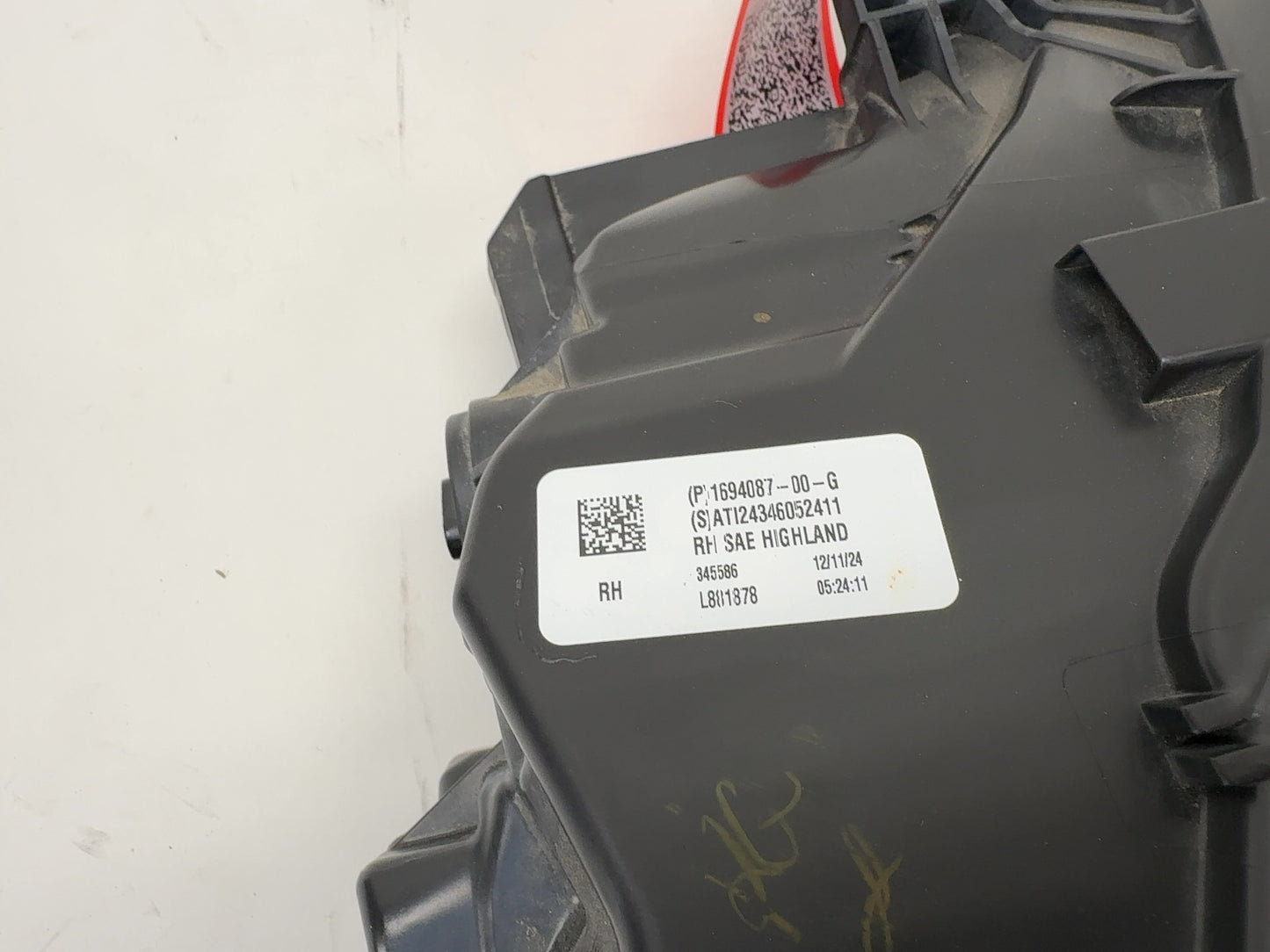 2025 Tesla Model 3 Highland Front Headlamp Right 1694087-00-G