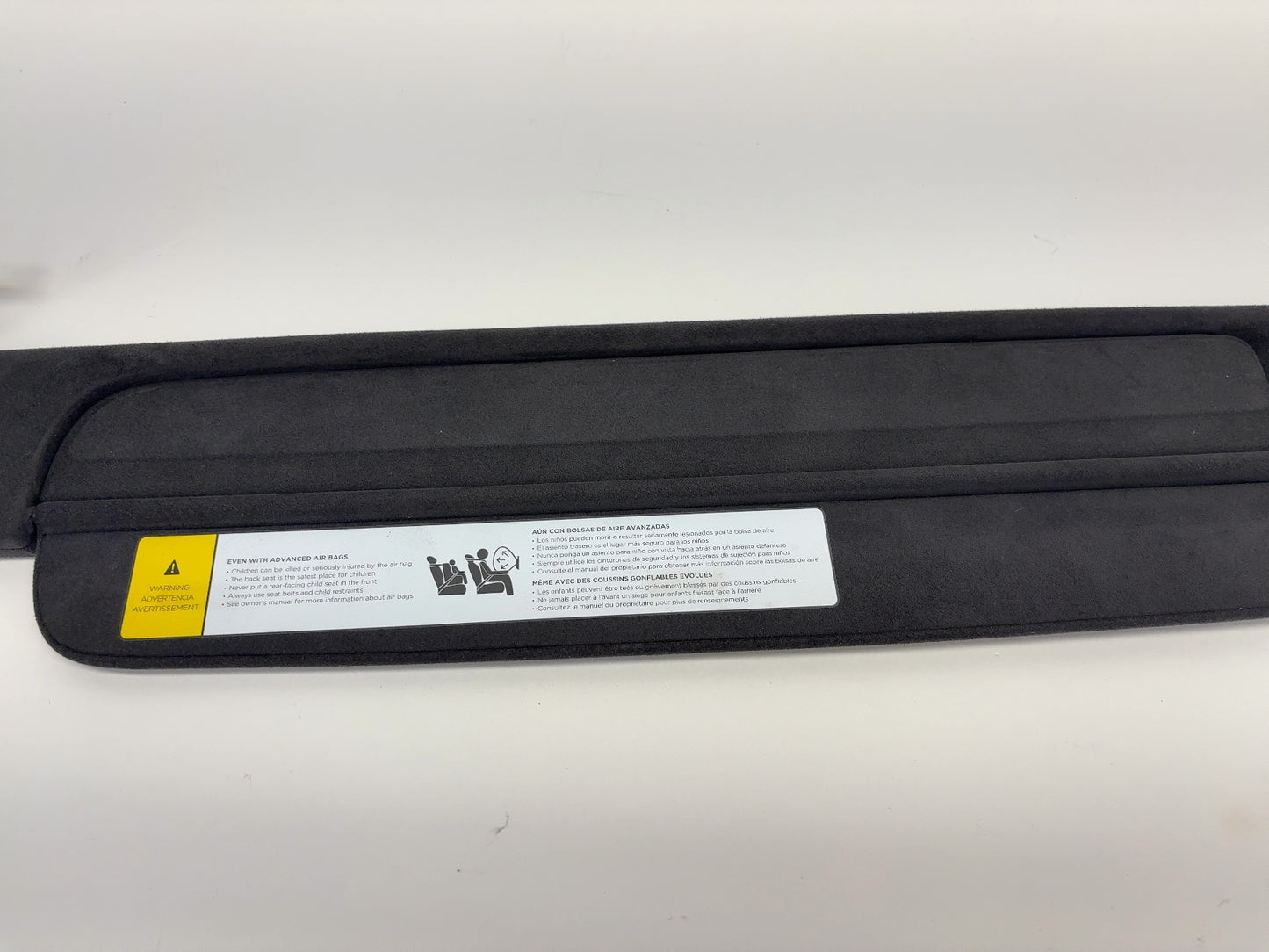2020 Tesla Model X Sun Visor Left Suede 1108417-86-E
