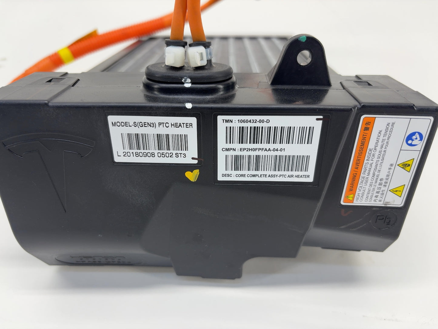 2018 Tesla Model S Ptc Heater 1060432-00-D