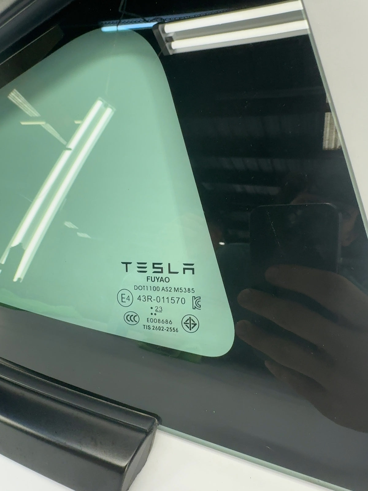 2023 Tesla Model 3 Right Quarter Glass 1514979-01-D