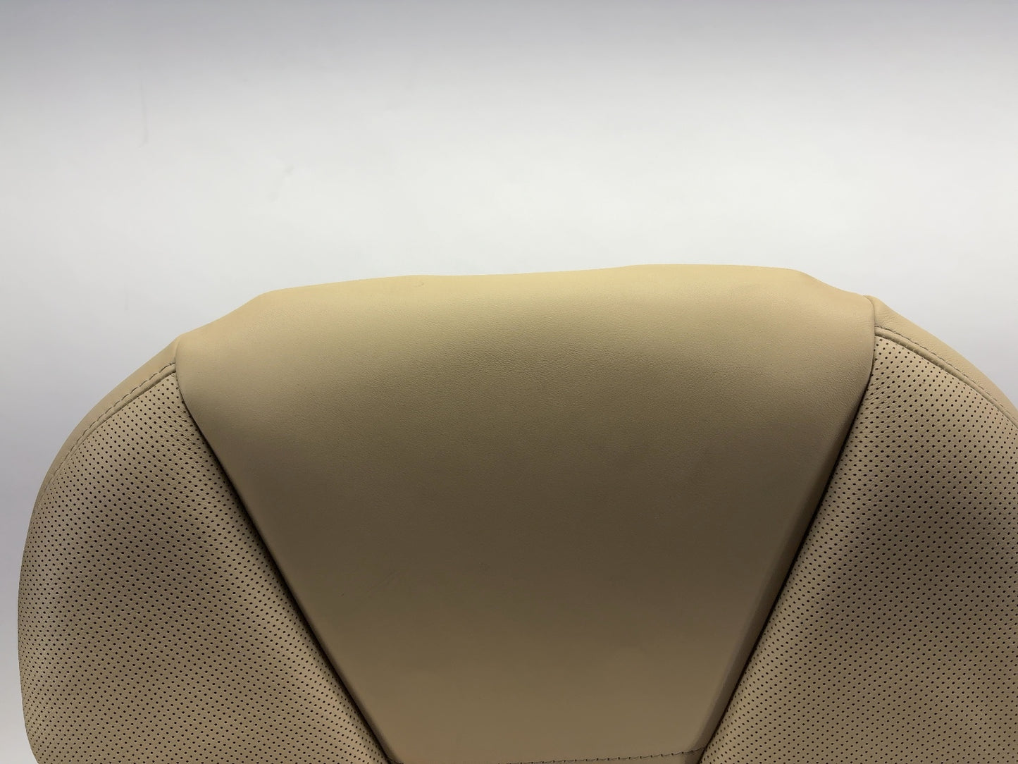 2016 Tesla Model X Front Left Upper Seat Cushion Tan 1072751-00-B