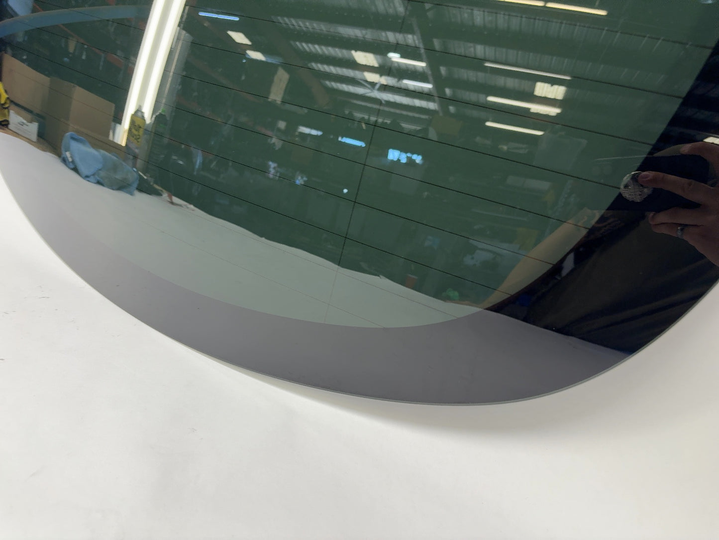 2022 Tesla Model Y Trunk Lid Glass 1509126-00-D