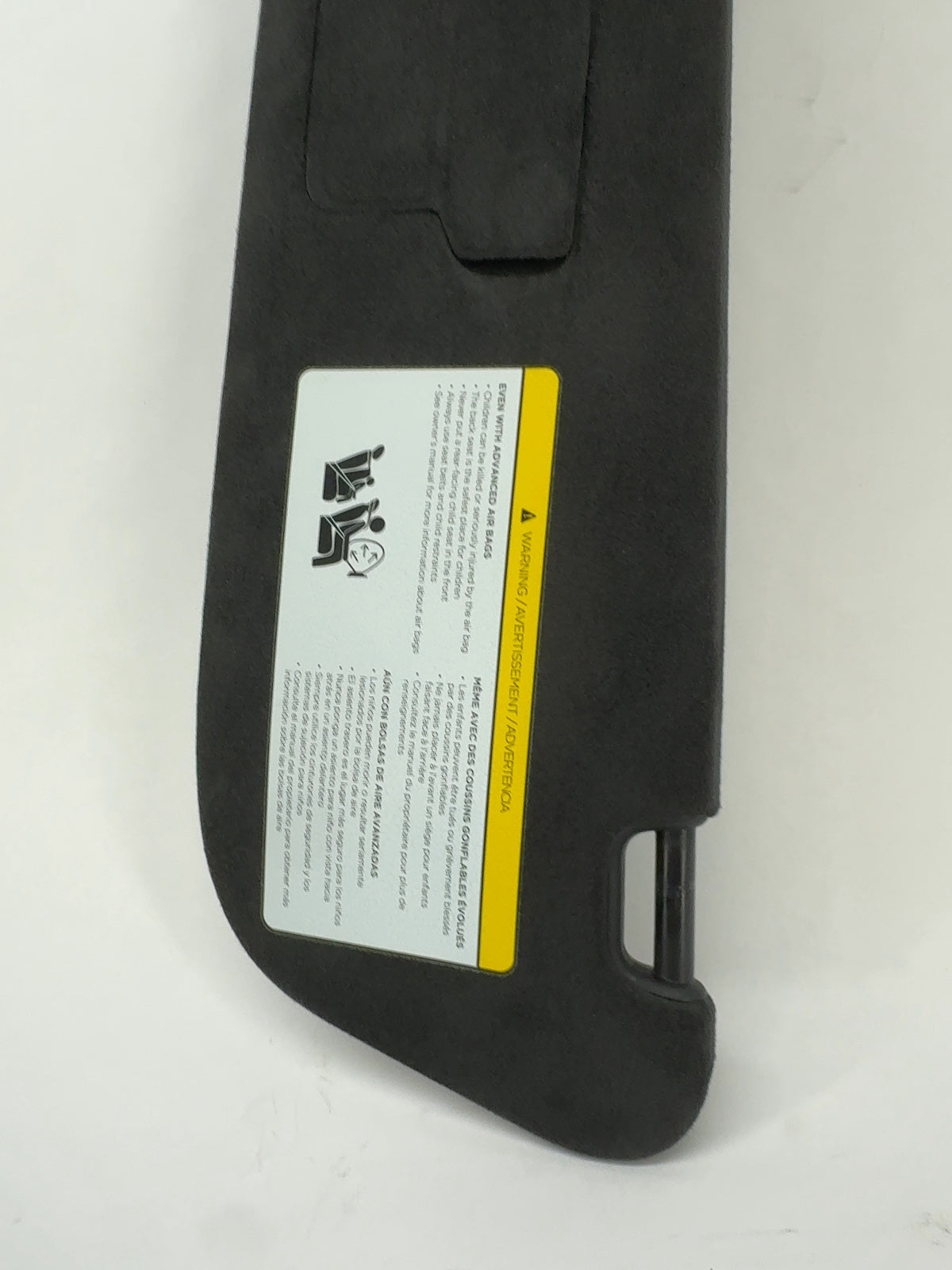 2019 Tesla Model S Sun Visor Left Black 1143824-86-B