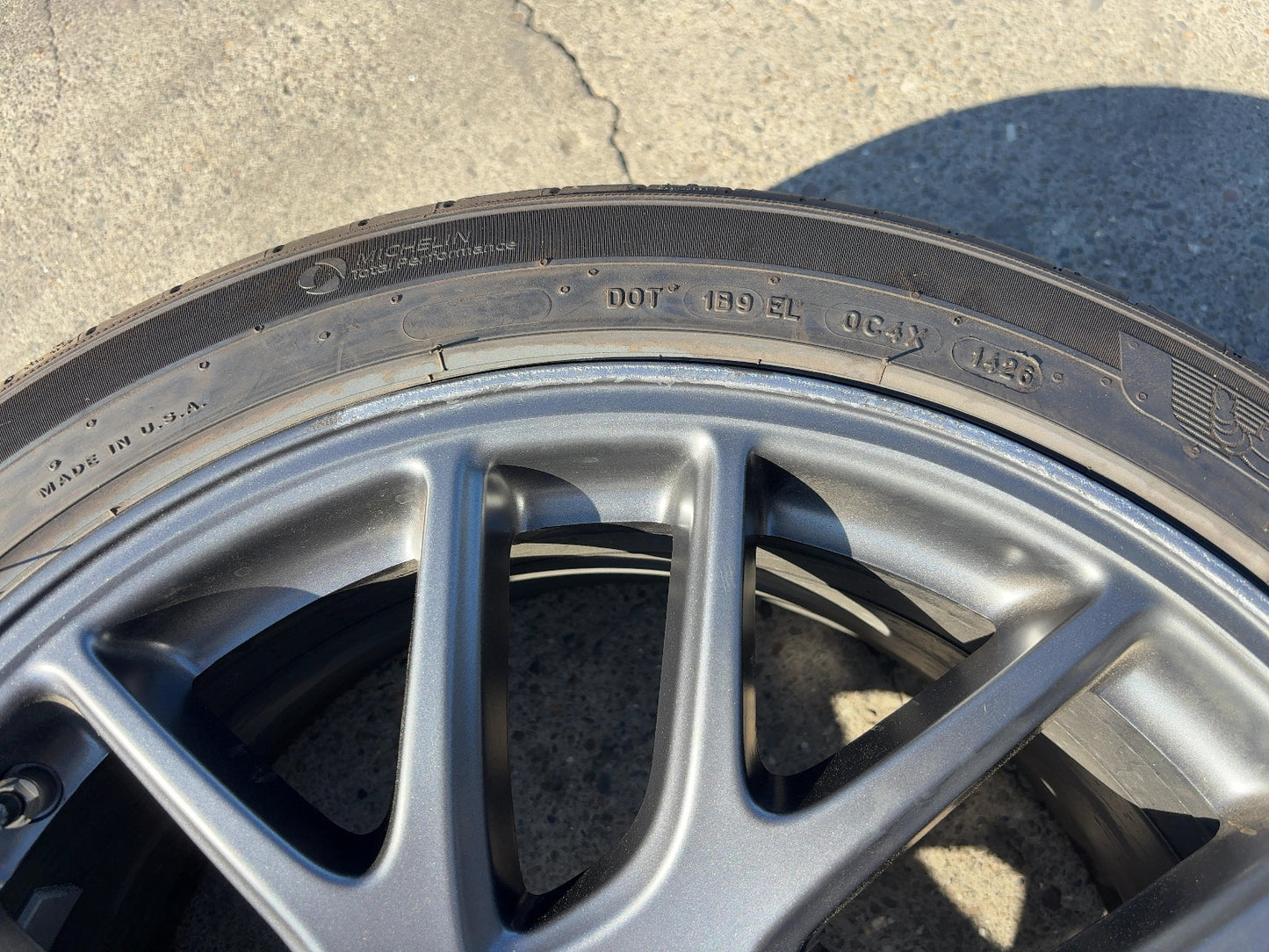 2024-2026 Tesla Model 3 Highland Michelin- Primacy A/s 235/45r18 Wheel 1344246-00-A