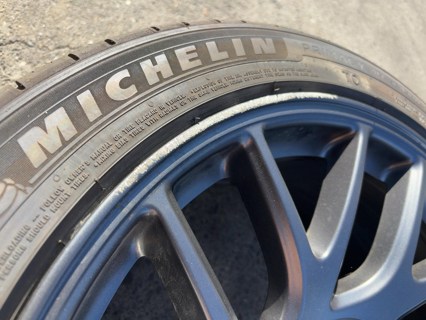 2024-2026 Tesla Model 3 Highland Michelin- Primacy A/s 235/45r18 Wheel 1344246-00-A