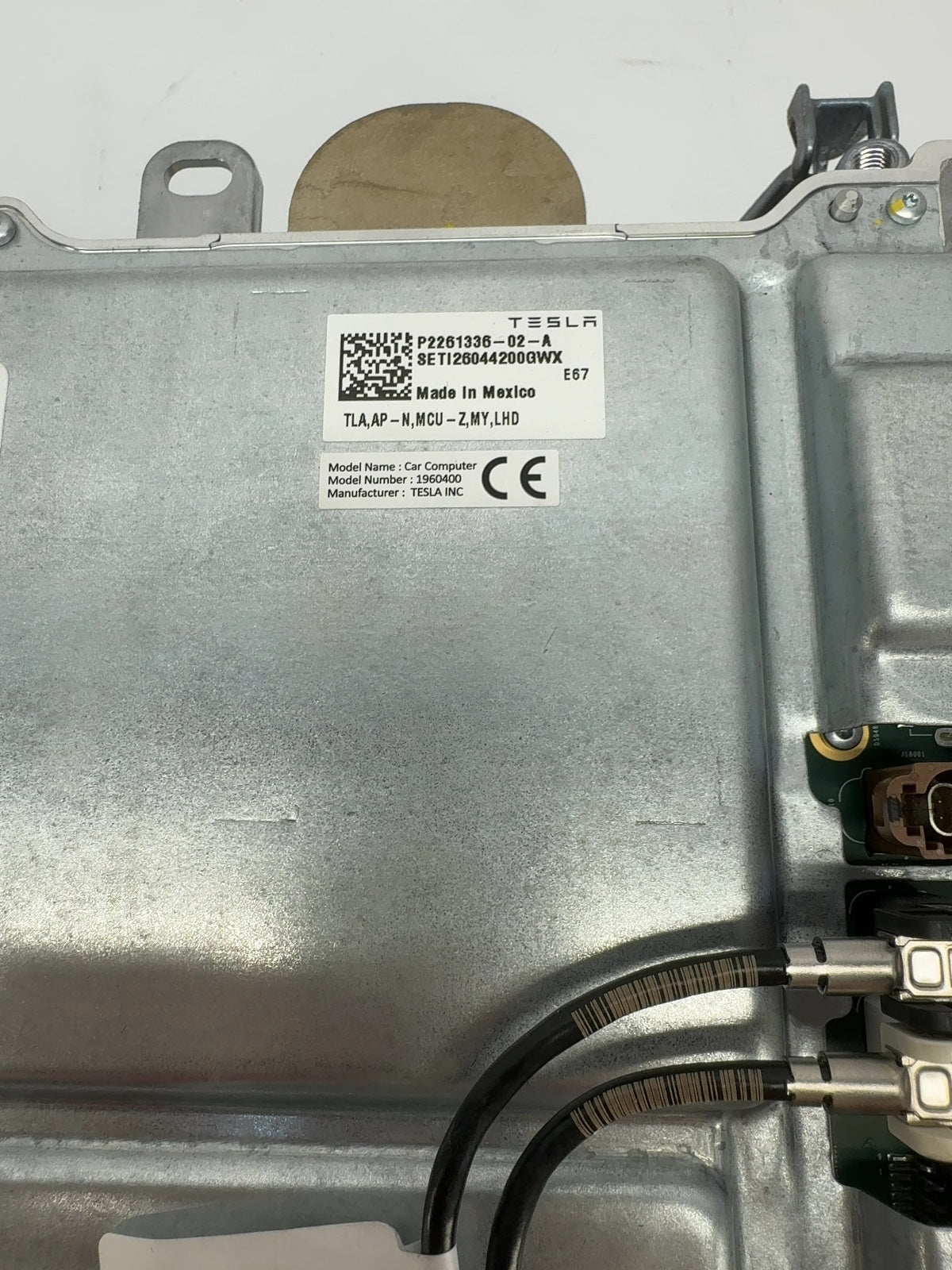 2026 Tesla Model Y Juniper Car Computer With Vc Left Controller 2261336-02-A