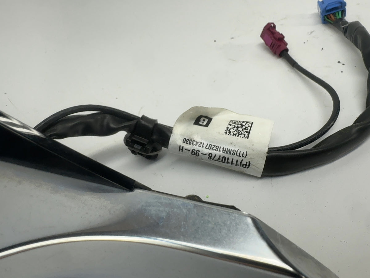 2018 Tesla Model 3 Front Right Door Mirror Assembly 1110778-00-J