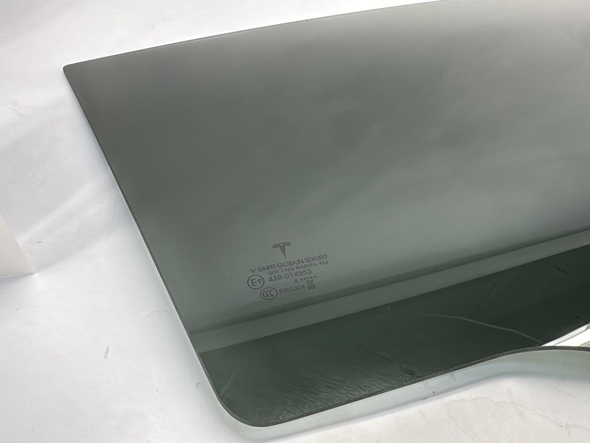 2021-2025 Tesla Model Y Rear Right Door Glass Note 1495511-00-B