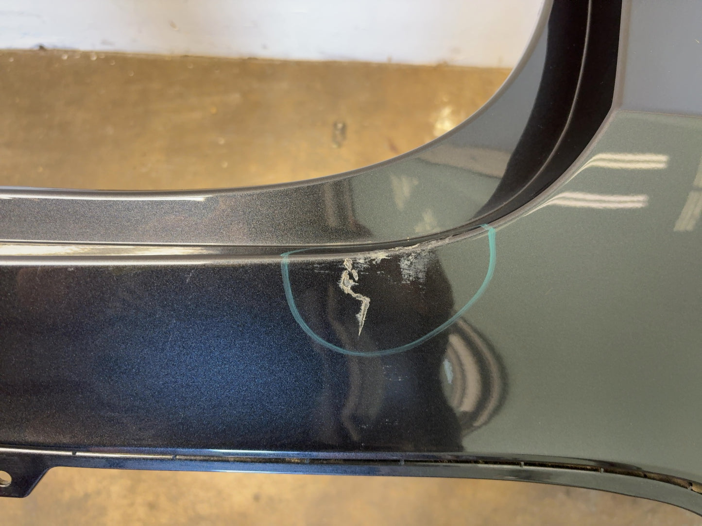 2023-2025 Tesla Model Y Rear Fascia Without Parking Assist Brackets 1493735-S0-C