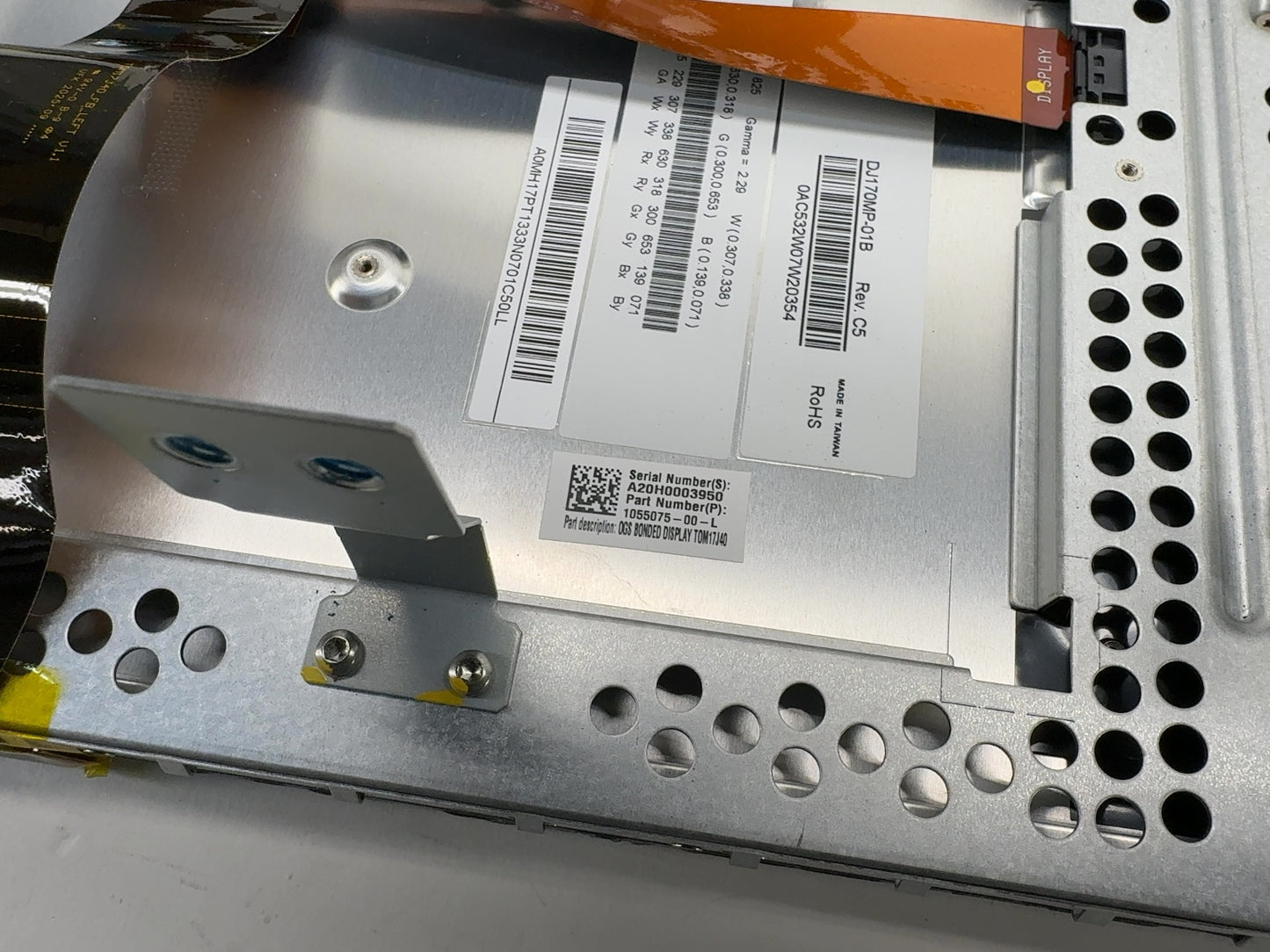 2015 Tesla Model S Center Display 1055075-00-L