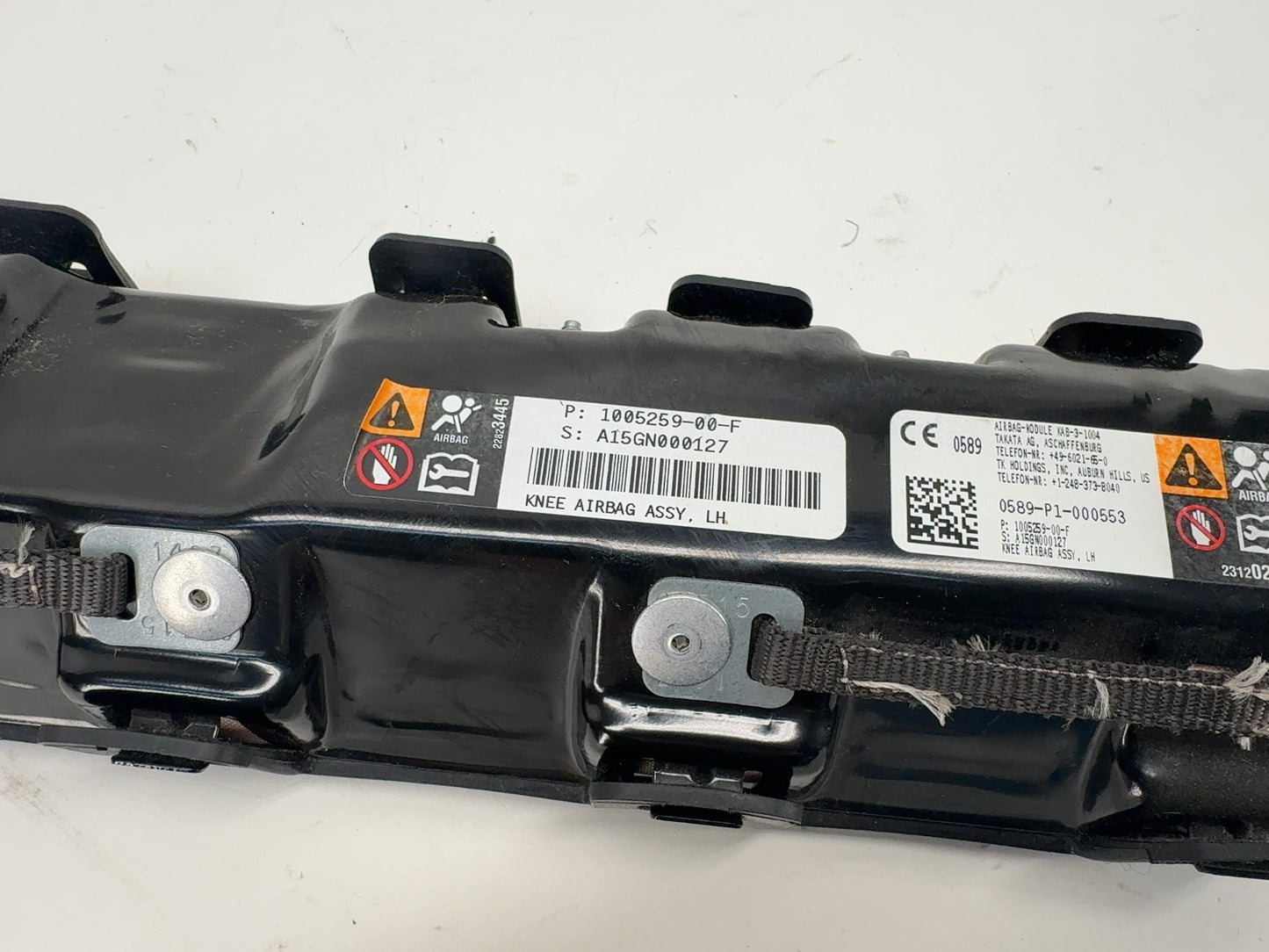 2015 Tesla Model S Front Knee Airbag Left 1005259-00-F