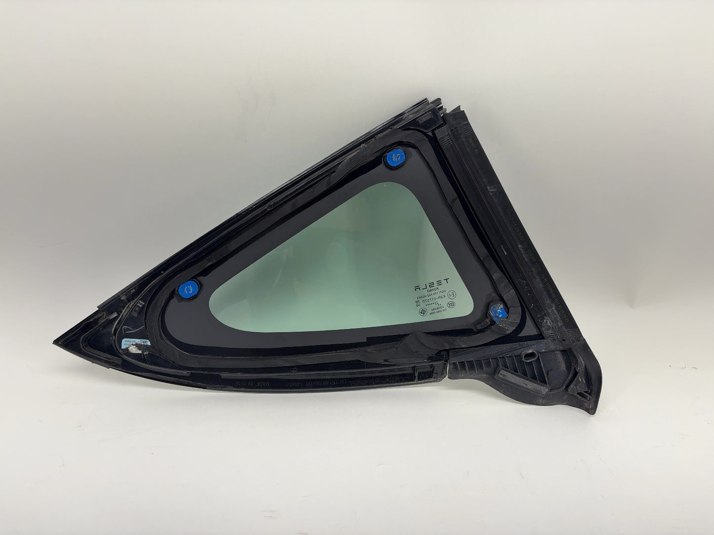 2025 Tesla Model 3 Highland Rear Quarter Glass Left Black 1915483-20-C