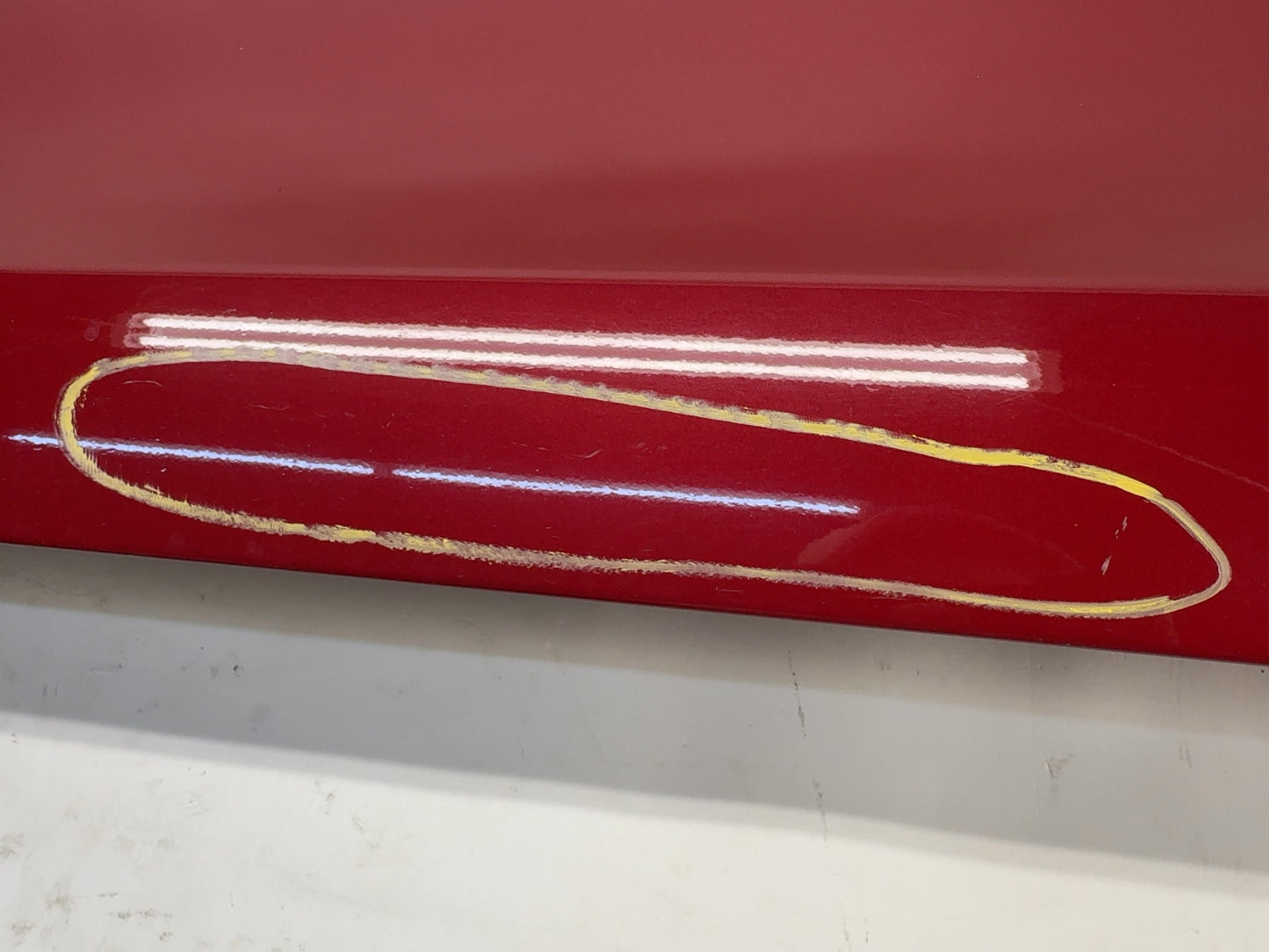 2014-2015 Tesla Model S Front Left Door Shell 6006662-E0-H
