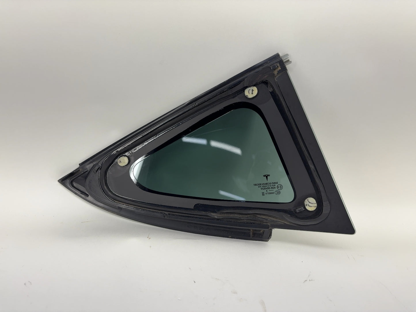 2018 Tesla Model 3 Rear Left Quarter Glass 1080703-00-G