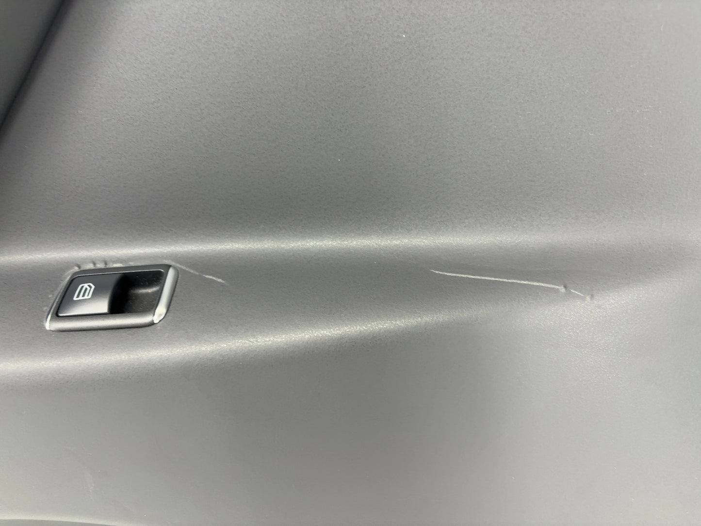 2018 Tesla Model X Rear Left Door Panel Black 1058003-21-I