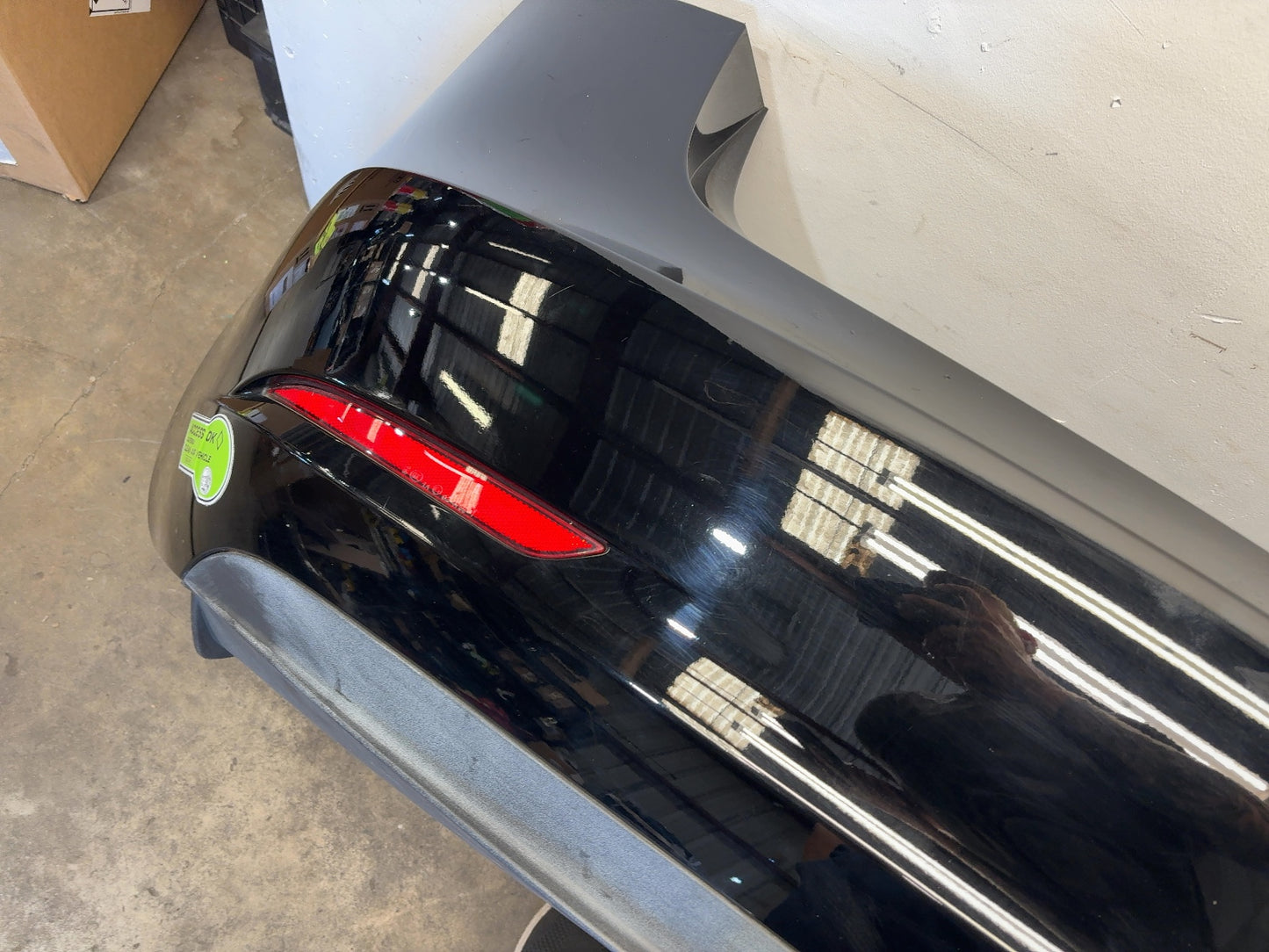 2023 Tesla Model 3 Rear Bumper Cover Without Sensor Holes 1083983-00-H