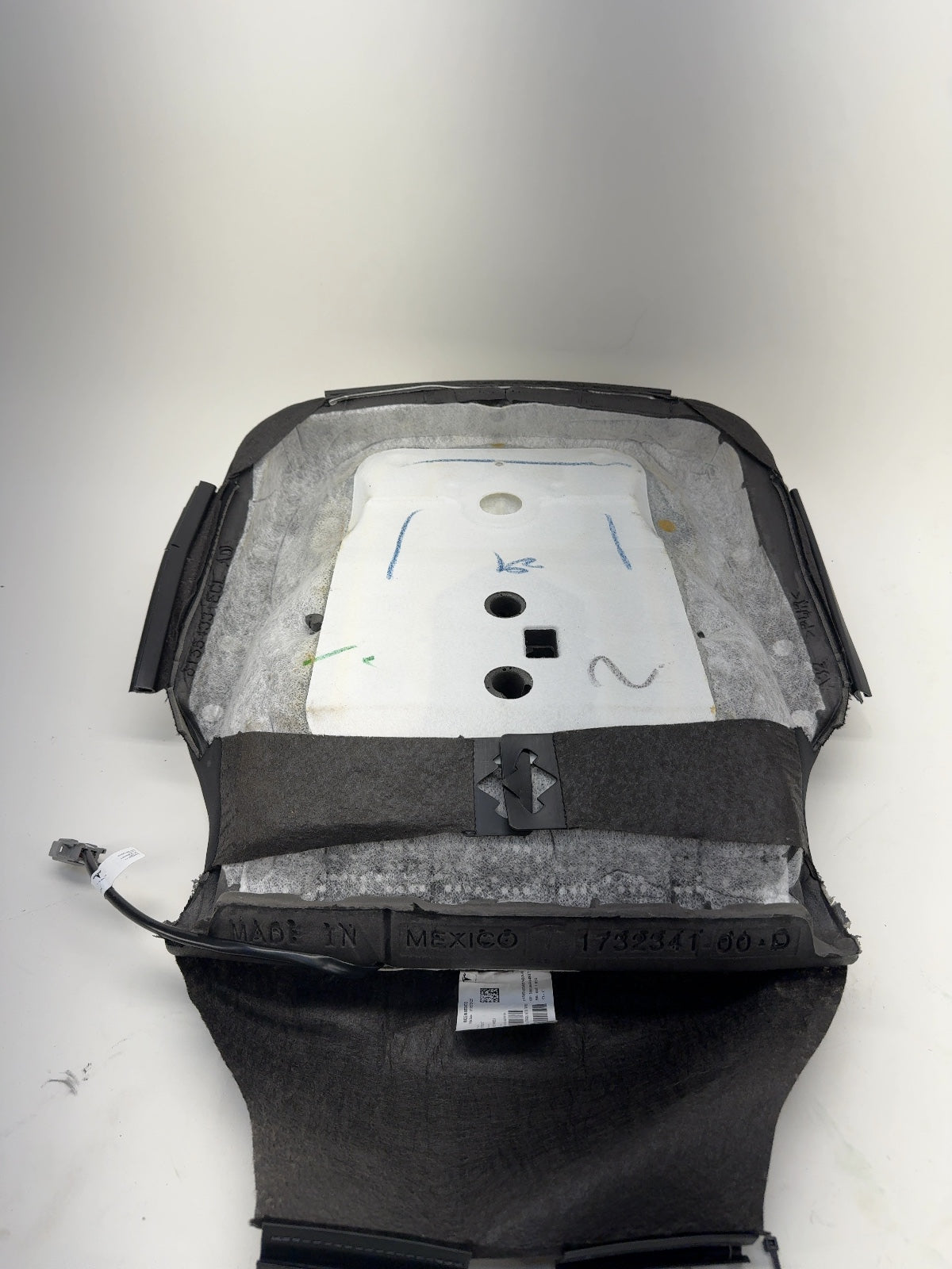 2025 Tesla Model 3 Highland Front Right Seat Lower Cushion White 1997745-02-C